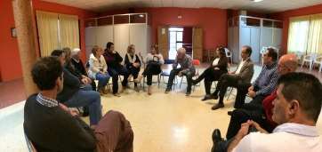 Imagen del encuentro del PP de Telde con los vecinos de Melenara (Foto TA)