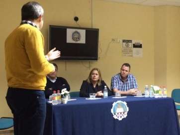 Momento de la reunión (Foto TA)