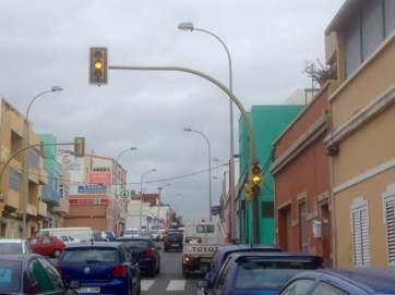 Estado del semáforo, este miércoles (Foto TA)