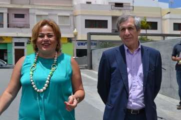 Mari Carmen Castellano y Guillermo Reyes en una foto de archivo (Foto TA)