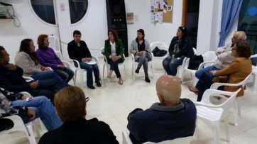 Momento de la reunión (Foto TA)