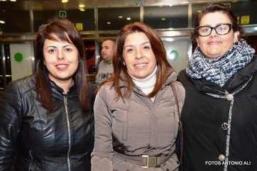 Minerva Alonso, Carmen Hernández y Celeste López (Foto Antonio Alí)