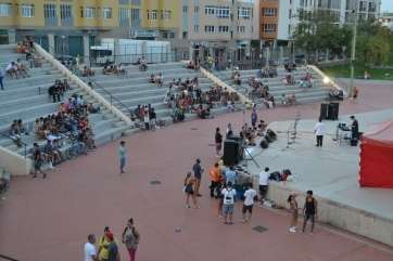 Imagen de archivo de un festival juvenil celebrado en el parque urbano de La Barranquera, Telde (Foto TA)