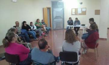 Momento de la reunión (Foto TA)