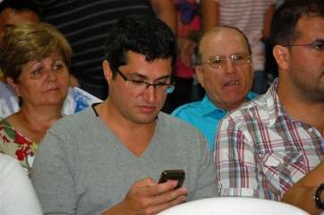 Raúl Santana, funcionario del Ayuntamiento de Telde (Foto TA)