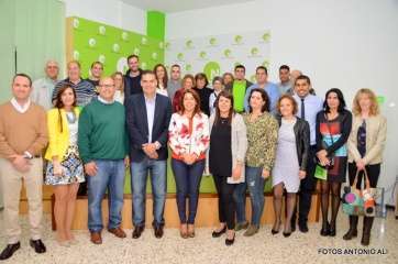 Miembros de la candidatura de Nueva Canarias (foto TA)