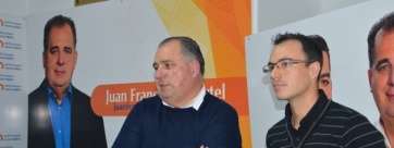 Imagen de archivo de la proclamación de Juan Martel como candidato del CCN a la Alcaldía de Telde (Foto TA)