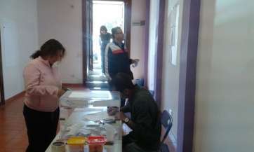 Votación primarias Juntos Se Puede (Foto TA)