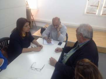 Imágenes de la reunión (Foto TA)