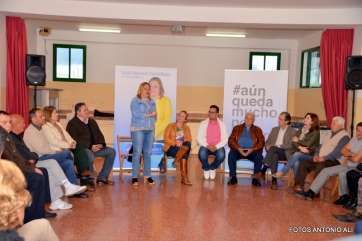 Imagen del encuentro de los populares teldenses en Lomo Magullo (Foto Antonio Alí)