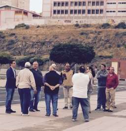 Reunión de CC con la asociación de mercadilleros (Fotos TA)