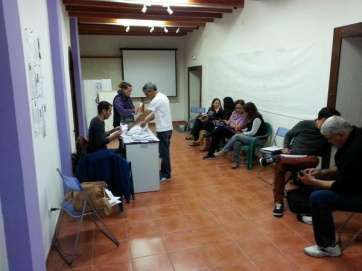 Imagen de las primarias para elegir a los candidatos Se Puede Ganar Telde (Foto TA)