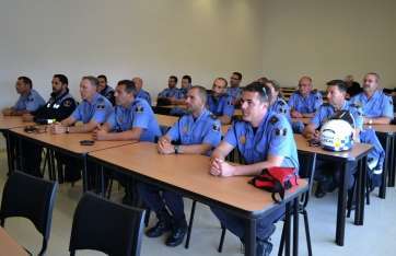 Imagen de archivo de agentes de la Policía Local (Foto TA)