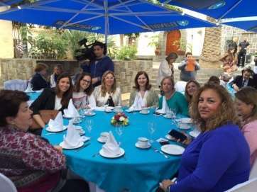 Imágenes del acto del PP en el Pueblo Canario (Foto TA)