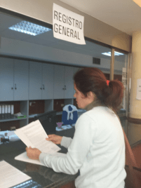 La Plataforma Ciudadana contra la Tangencial de Telde presenta alegaciones en el registro municipal (Foto TA)