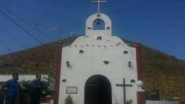 Obras de mejoras en Lomo Blanco (Foto TA)