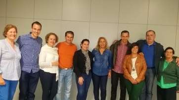 Acto de presentación de la candidatura del CCD en Valle de los Nueve (Foto TA)