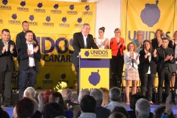 Acto de Presentación de Unidos por Gran Canaria en Telde (Foto TA)