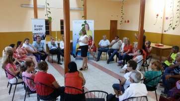 Momento de la reunión de este miércoles (Foto TA)