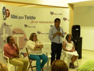 Momento del encuentro (Foto TA)