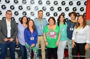 Momento del acto de anoche en el Valle de Jinámar (Foto TA)
