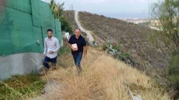 Martel sigue recorriendo los barrios de Telde (Foto TA)