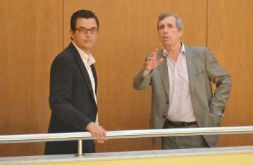 Pablo Rodríguez y Guillermo Reyes, en una imagen de archivo (Foto TA)