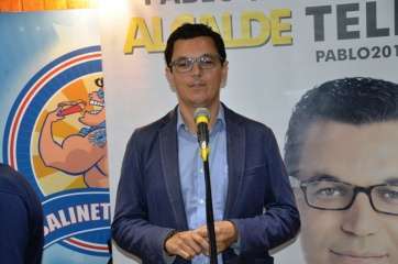 Momento del acto de esta noche en Salinetas (Foto TA)