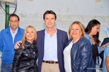 Soria acudió al mitin (Foto TA)