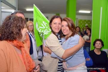 La candidata y posible nueva alcaldesa de Telde por Nueva Canarias (NC), Carmen Hernández (Foto TA)