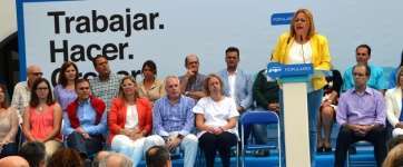 Imagen de archivo del acto de presentación de la candidatura del PP (Foto TA)