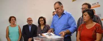 Martel, en un acto electoral de su partido (Foto TA)