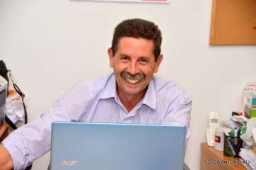 Luis Betancor, uno de los negociadores de Más por Telde (Foto Antonio Alí)