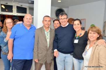 Imagen de archivo de la noche electoral del 24M en la sede de Más por Telde (Foto Antonio Alí)