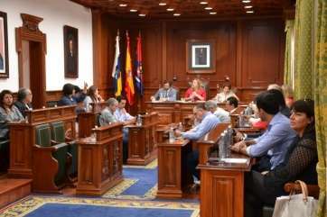 Pleno extraordinario celebrado este miércoles (Foto TA)