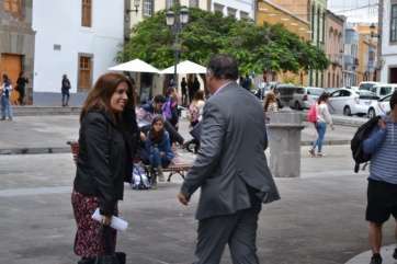Imagen de archivo de Carmen Hernández y Juan Martel (Foto TA)