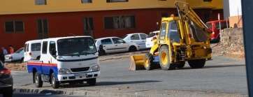 Momento de la reapertura del solar como aparcamiento público (Foto TA)