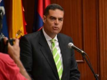 Diego Ojeda, concejal de Deportes (Foto TA)