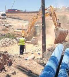 Obras paralizadas por la Policía Local (Foto TA)