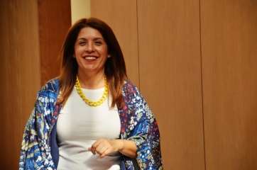 La nueva alcaldesa de Telde, Carmen Hernández (Foto TA)