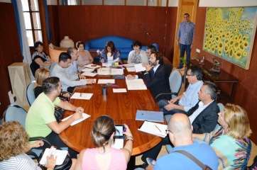 Sesión constituyente de la Junta de Gobierno Local (Foto TA)