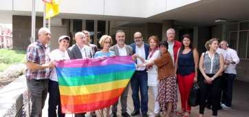 Momento del acto de esta mañana en la Casa-Palacio (Foto TA)