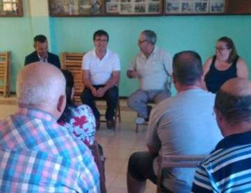 Momento de la reunión (Foto TA)