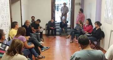 El equipo de Se Puede Ganar en Telde (Foto TA)