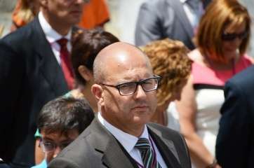 Agustín Arencibia, concejal de Aguas y Saneamiento (Foto TA)