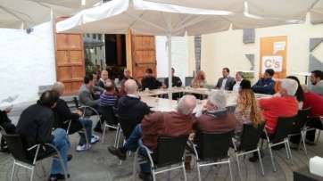 Imagen de archivo de un acto de Ciudadanos en El Casino de Telde (Foto TA)