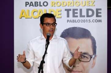 Pablo Rodríguez, concejal de CC (Foto TA)