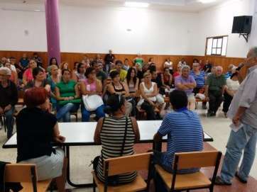 Primera asamblea de la RSP de Jinámar (Foto TA)