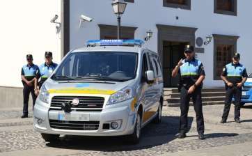 Imagen del vehículo radar de la Policía Local de Telde (Foto TA)
