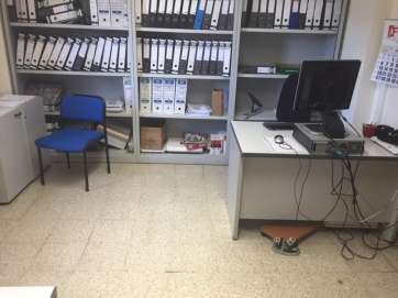 La silla, sin la mesa (Foto TA)